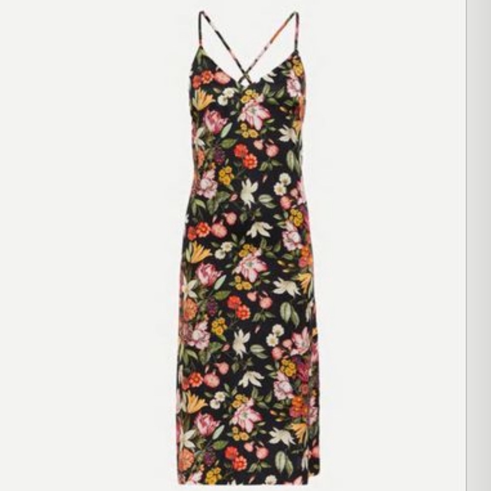 LIBERTY: silk, chemise, dress, silk, medium, floral